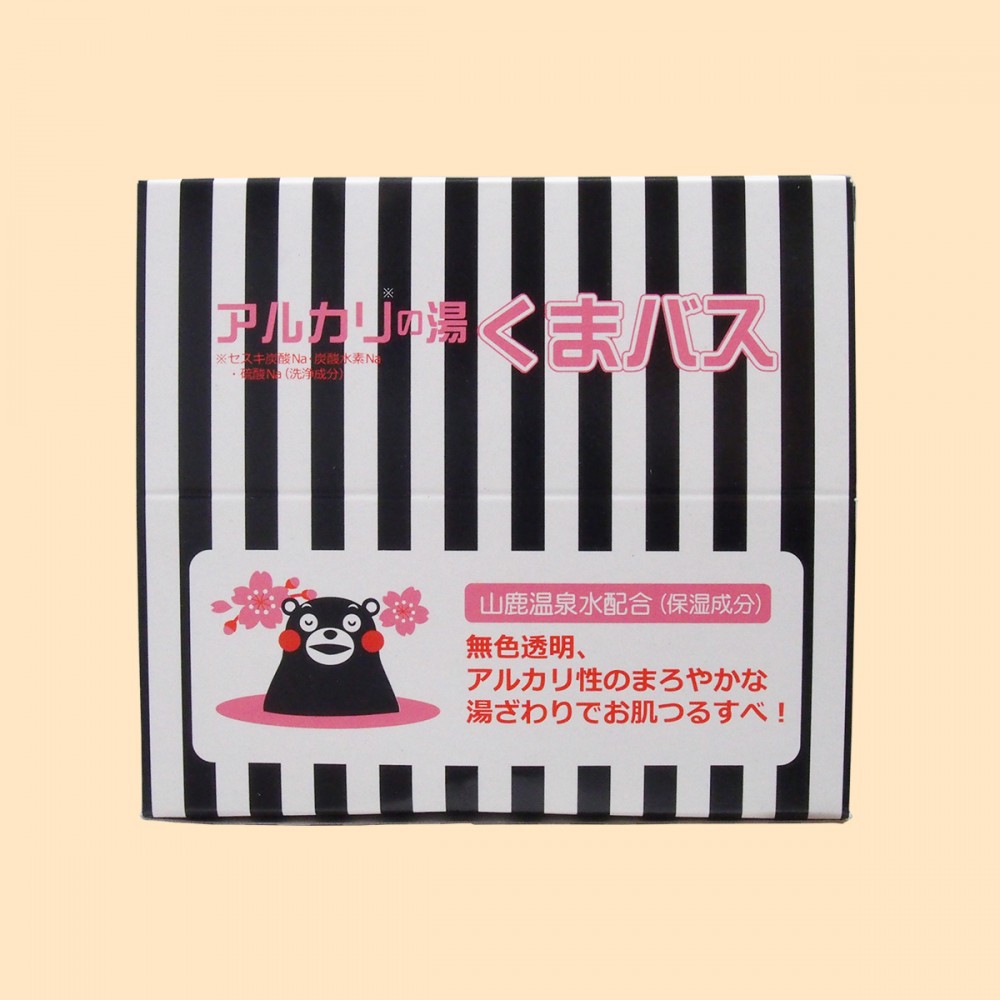 くまモン　入浴剤（くまバスEX）・12包セット（内箱・上面）
