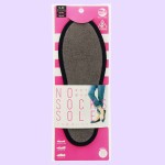 NO SOCKS SOLE　グレー　S－M