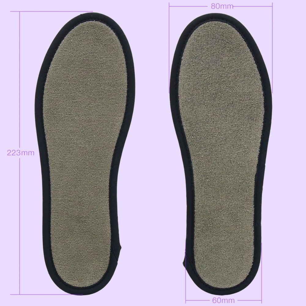 NO SOCKS SOLE　グレー　M－L（本体寸法）