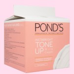 POND'S（ポンズ）　トーンアップミルククリーム（斜め）